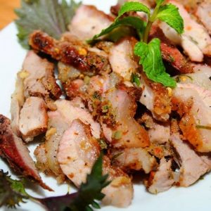 Thịt nhím đủ món