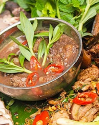 Lợn Mán đủ món