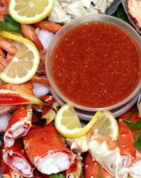 Menu tiệc hải sản 2.700.000/ mâm 6